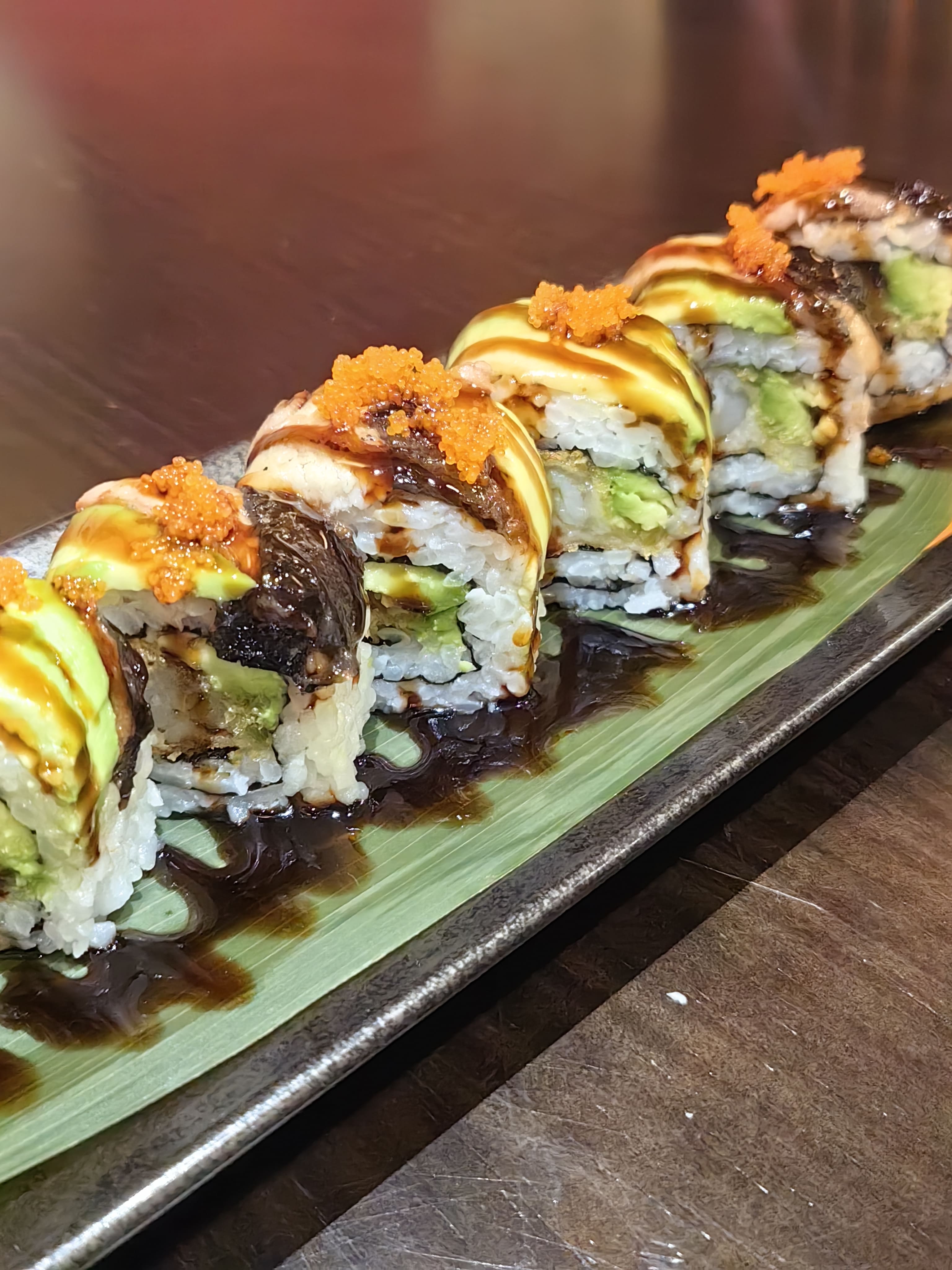 URAMAKI LANGOSTINO(ANGUILA) 8u